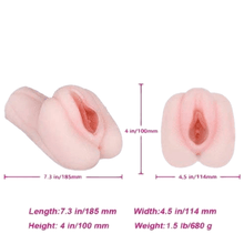 Load image into Gallery viewer, Portable Sexy Realistic Fake Pussy BDSM