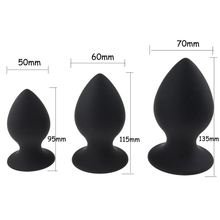 Load image into Gallery viewer, Humongous Silicone Butt Plug