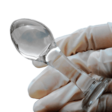 Load image into Gallery viewer, Cute and Tiny Glass Butt Plug 3.35 Inches Long BDSM