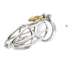 Load image into Gallery viewer, Melanie Metal Chastity Device 2.95 inches long
