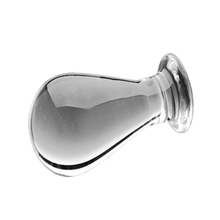 Load image into Gallery viewer, Bulb-Shaped Glass Butt Plug