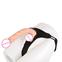 Lade das Bild in den Galerie-Viewer, Sinnlich aufspießender 11-Zoll-Umschnalldildo für BDSM