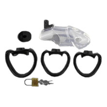 Charger l'image dans la galerie, Cage de chasteté en plastique Ariel de 2,95 pouces de long