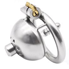 Load image into Gallery viewer, Reagan Male Chastity Device with Urethral Tube 0.98 inch long