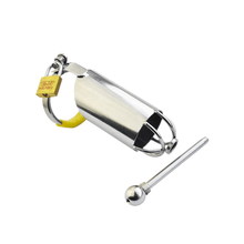 Load image into Gallery viewer, Zoe Cock Cage 4 inches long