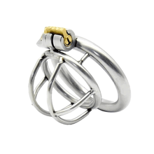 Load image into Gallery viewer, Valentina Male Chastity Device 1.10 inches, 1.58 inches, and 2.04 inches long