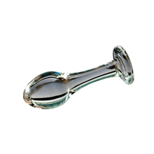 Load image into Gallery viewer, Cute and Tiny Glass Butt Plug 3.35 Inches Long BDSM