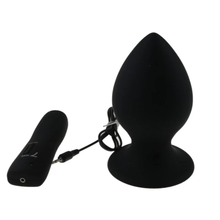 Lade das Bild in den Galerie-Viewer, Supergroßer vibrierender Analplug BDSM