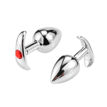 Load image into Gallery viewer, Anchor-Inspired Jeweled Butt Plug