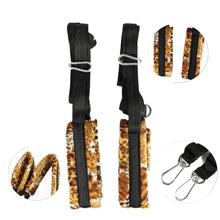 Lade das Bild in den Galerie-Viewer, Hängende Sexschaukel mit Leopardenmuster für BDSM