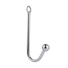 Load image into Gallery viewer, Stainless Steel Beaded Anal Hook 9.07 to 9.84 Inches Long