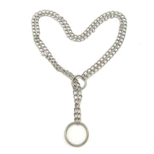 Charger l'image dans la galerie, Collier de serrage en fer à double chaîne robuste et chaud