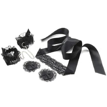 Load image into Gallery viewer, Racy Daisy 3- Piece Lace Bondage Set BDSM