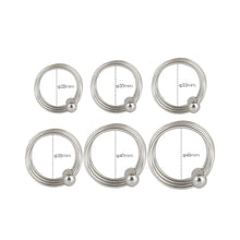 Load image into Gallery viewer, BDSM Stainless Beaded Multiple Cock Rings