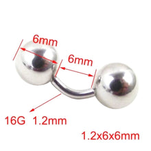 Load image into Gallery viewer, Heavy Barbell Male Genital Jewelry BDSM