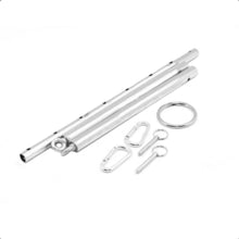 Load image into Gallery viewer, Adjustable Stainless Bondage Spreader Bar BDSM