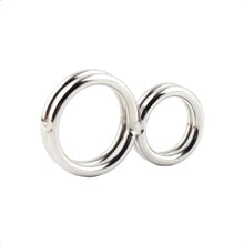 Load image into Gallery viewer, Erection Crimper Double Cock Ring BDSM
