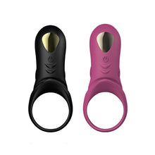 Load image into Gallery viewer, Dual Motor Stimulation Vibrating Dick Ring BDSM