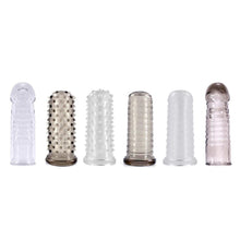 Load image into Gallery viewer, Reusable Silicone Cock Sheaths BDSM