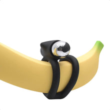 Load image into Gallery viewer, Bullet-Powered Vibrating Dick and Ball Ring