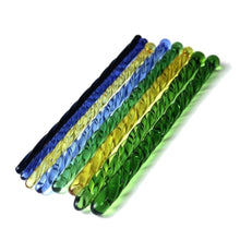 Charger l'image dans la galerie, Ensemble de sondes urétrales en perles de verre en spirale BDSM