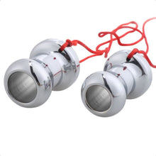 Lade das Bild in den Galerie-Viewer, Hohler Analplug aus Aluminiumlegierung, 2,36 bis 3,15 Zoll lang, bdsm