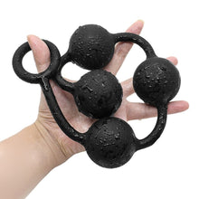 Lade das Bild in den Galerie-Viewer, Schwarze Hintertür-Party-lange Analkugeln