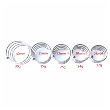 Load image into Gallery viewer, BDSM Spiral Enclosure Silver Cock Ring