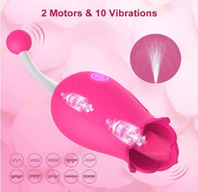 Lade das Bild in den Galerie-Viewer, 2-in-1 Leck- und G-Punkt-Klitorisvibrator