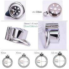 Load image into Gallery viewer, New Canned Male Chastity Cock Cage