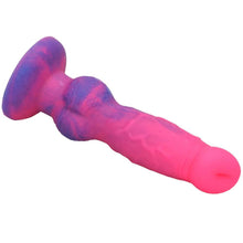 Lade das Bild in den Galerie-Viewer, Hundeknoten-Dildo zum Umschnallen, wasserdicht