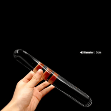 Lade das Bild in den Galerie-Viewer, Masturbationsstäbe aus Glas, Doppeldildo, BDSM