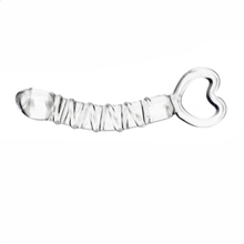 Lade das Bild in den Galerie-Viewer, Klarer 7-Zoll-Glasdildo