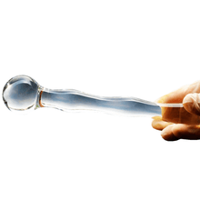 Lade das Bild in den Galerie-Viewer, Zauberstab der Masturbation Glasdildo BDSM