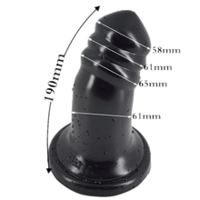 Load image into Gallery viewer, Big And Stubby Anal Dildo With Suction Cup