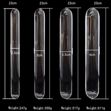 Lade das Bild in den Galerie-Viewer, Masturbationsstäbe aus Glas, Doppeldildo, BDSM