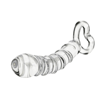 Lade das Bild in den Galerie-Viewer, Klarer 7-Zoll-Glasdildo