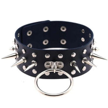 Load image into Gallery viewer, Spiked Bondage Submissive Collar