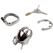Charger l'image dans la galerie, Cage de chasteté Adeline Small | Cage de chasteté masculine 1,97 pouces en 5 petites tailles