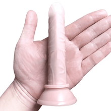 Load image into Gallery viewer, Thin 5 Inch Dildo With Strap On Kit BDSM