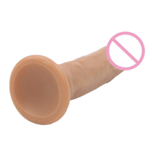 Load image into Gallery viewer, Soft Silicone Dildo With Suction Cup