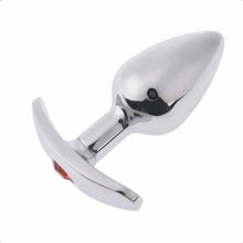 Load image into Gallery viewer, Beginner Jeweled Butt Plug with Removable Base BDSM