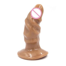 Load image into Gallery viewer, Twirling Silicone Really Cheap Dildo