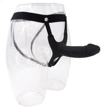 Lade das Bild in den Galerie-Viewer, Farbiger Hohldildo mit Umschnalldildo, 6 Zoll