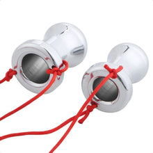 Lade das Bild in den Galerie-Viewer, Hohler Analplug aus Aluminiumlegierung, 2,36 bis 3,15 Zoll lang, bdsm