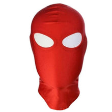 Load image into Gallery viewer, Stretchable Red Spandex Mask BDSM