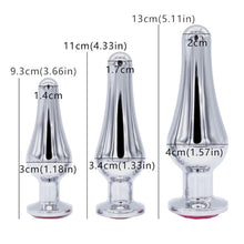Load image into Gallery viewer, Rectal Dilator Butt Plug Kit 3pcs BDSM
