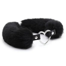 Charger l'image dans la galerie, Collier ajustable en fourrure pour femme