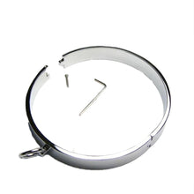 Load image into Gallery viewer, Stainless Steel Slave Neck Shackles BDSM