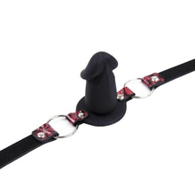 Lade das Bild in den Galerie-Viewer, Penisknebel, Gesichtsfessel, Strapon, BDSM